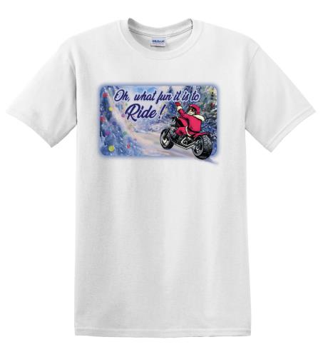 Epic Adult/Youth Santa Riding Cotton Graphic T-Shirts. Free shipping.  Some exclusions apply.