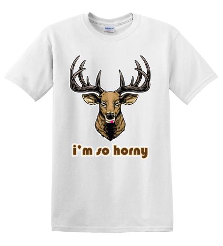 Epic Adult/Youth i'm so horny Cotton Graphic T-Shirts. Free shipping.  Some exclusions apply.