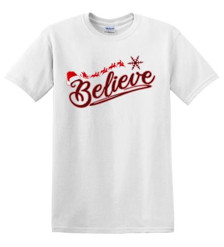 Epic Adult/Youth Believe Cotton Graphic T-Shirts. Free shipping.  Some exclusions apply.
