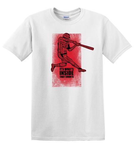 Epic Adult/Youth Baseball Inside Cotton Graphic T-Shirts