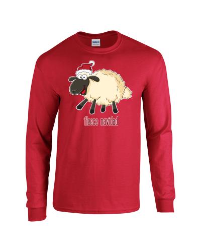 Epic Fleece Navidad Long Sleeve Cotton Graphic T-Shirts