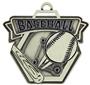 Epic 2.5" Hexagon Banner Antique Baseball Award Medals
