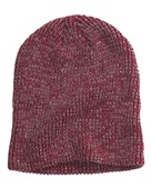 Big Accessories Ribbed Marled Beanie BA524