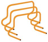 Champion Sports Plastic Speed Hurdles - 12"