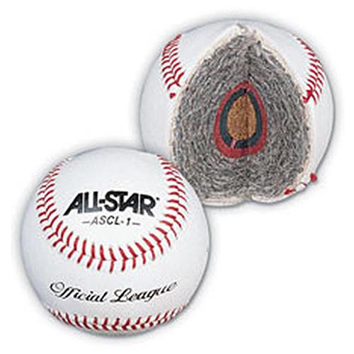 ALL-STAR ASCL-1 Official League Baseballs-Dozen