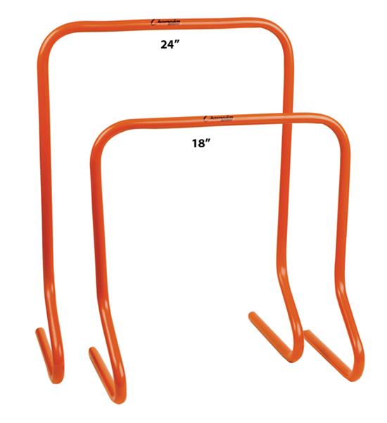 Champion Sports Plastic Speed Hurdles - 18" or 24"