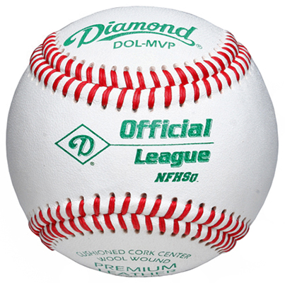 Diamond DOL-MVP NFHS Elite Youth Baseballs C/O