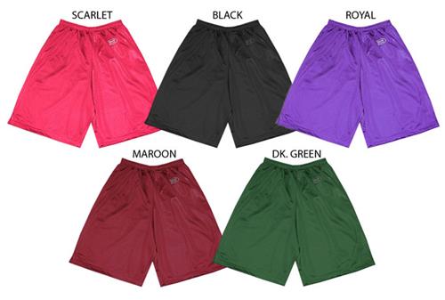 Fabnit Adult 2-ply Mesh Dazzle Shorts Closeout