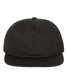 Yupoong Adult Unstructured 5-Panel Snapback Cap Y6502