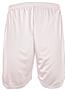 Youth (YXS, YXL)  6"  Inseam WHITE Lined Shorts w/Slight Pink Tint
