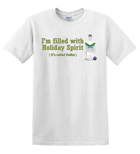 Epic Adult/Youth Holiday Vodka Cotton Graphic T-Shirts