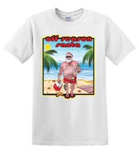 Epic Adult/Youth Off Season Santa Cotton Graphic T-Shirts. Free shipping.  Some exclusions apply.