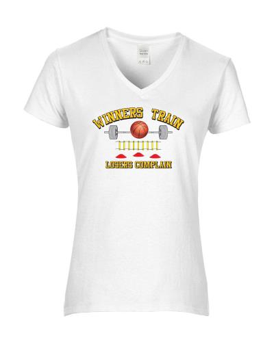 Epic Ladies Losers Complain V-Neck Graphic T-Shirts. Free shipping.  Some exclusions apply.