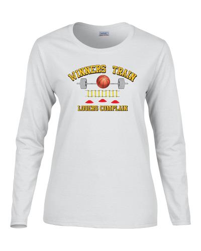 Epic Ladies Losers Complain Long Sleeve Graphic T-Shirts. Free shipping.  Some exclusions apply.