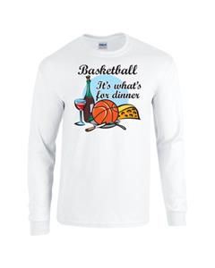 Epic BB for Dinner Long Sleeve Cotton Graphic T-Shirts. Free shipping.  Some exclusions apply.