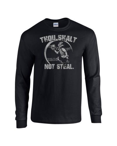 Epic Not Steal Long Sleeve Cotton Graphic T-Shirts. Free shipping.  Some exclusions apply.