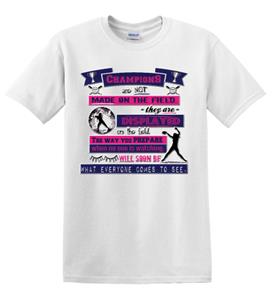 Epic Adult/Youth Softball Champion Cotton Graphic T-Shirts. Free shipping.  Some exclusions apply.