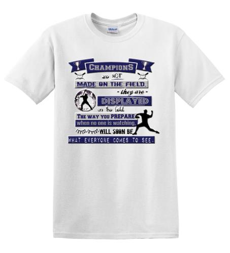 Epic Adult/Youth Baseball Champion Cotton Graphic T-Shirts