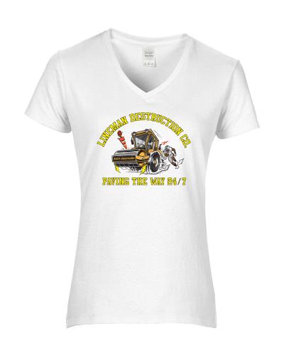 Epic Ladies Paving the Way V-Neck Graphic T-Shirts. Free shipping.  Some exclusions apply.