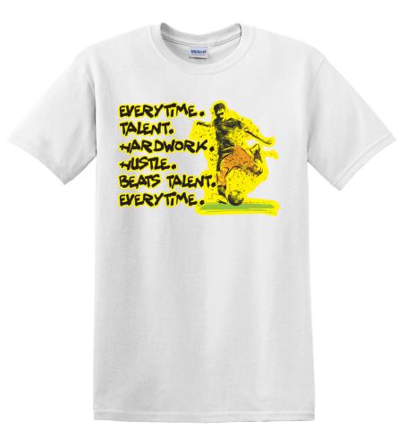 Epic Adult/Youth Soccer Hustle Cotton Graphic T-Shirts. Free shipping.  Some exclusions apply.