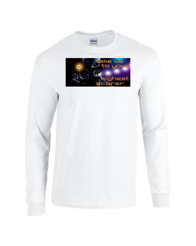 Epic Highest Scorer Long Sleeve Cotton Graphic T-Shirts. Free shipping.  Some exclusions apply.