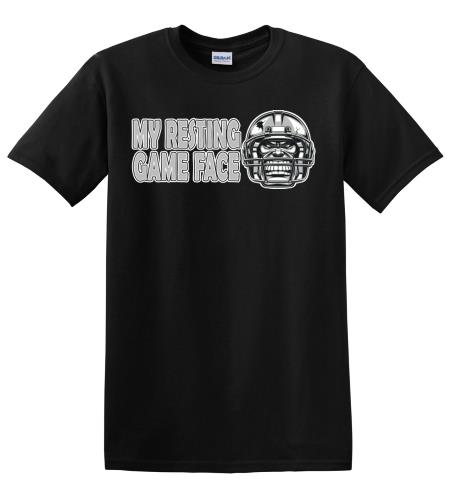 Epic Adult/Youth Resting Game Face Cotton Graphic T-Shirts