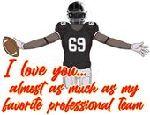 Epic Ladies I love you... V-Neck Graphic T-Shirts