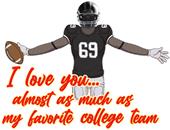 Epic Ladies I love you... V-Neck Graphic T-Shirts