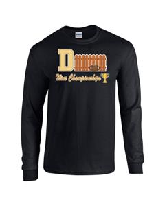 Epic Football D-Fence Long Sleeve Cotton Graphic T-Shirts. Free shipping.  Some exclusions apply.