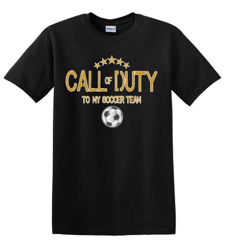 Epic Adult/Youth Soccer Duty Cotton Graphic T-Shirts