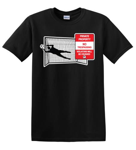 Epic Adult/Youth No Trespassing Cotton Graphic T-Shirts. Free shipping.  Some exclusions apply.