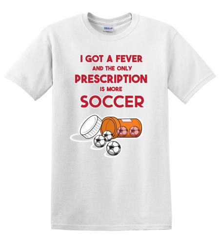 Epic Adult/Youth Soccer Fever Cotton Graphic T-Shirts. Free shipping.  Some exclusions apply.