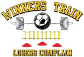 Epic Adult/Youth Soccer Winners Train Cotton Graphic T-Shirts