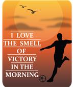 Epic Ladies Soccer Victory V-Neck Graphic T-Shirts