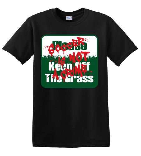 Epic Adult/Youth Keep off the Grass Cotton Graphic T-Shirts. Free shipping.  Some exclusions apply.