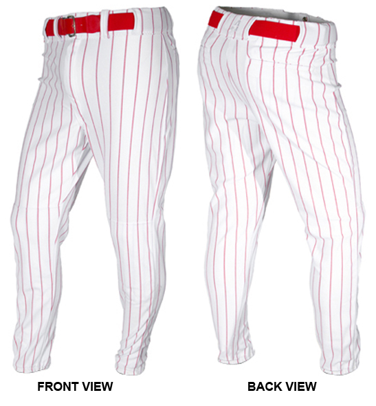 Navy Blue New York Pinstripe Baseball Look Yoga Pants Leggings