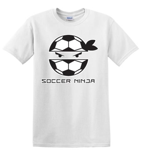 Epic Adult/Youth Soccer Ninja Cotton Graphic T-Shirts. Free shipping.  Some exclusions apply.