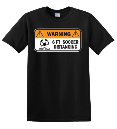 Epic Adult/Youth Soccer Distancing Cotton Graphic T-Shirts. Free shipping.  Some exclusions apply.