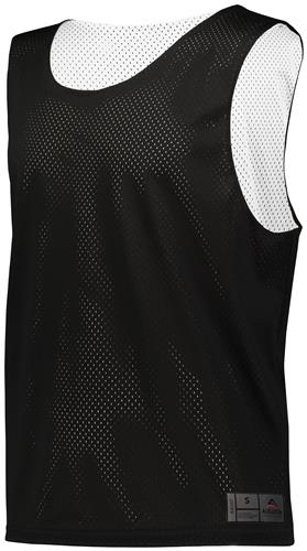 Augusta Adult Mesh Reversible Pinnie 9717. Printing is available for this item.