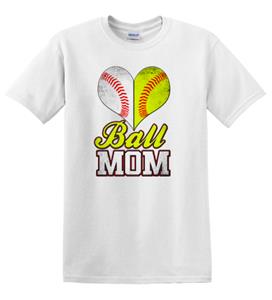 Epic Adult/Youth Ball Mom Cotton Graphic T-Shirts. Free shipping.  Some exclusions apply.
