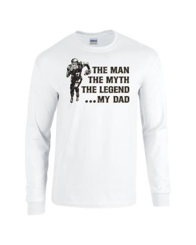 Epic The Legend, My Dad Long Sleeve Cotton Graphic T-Shirts. Free shipping.  Some exclusions apply.