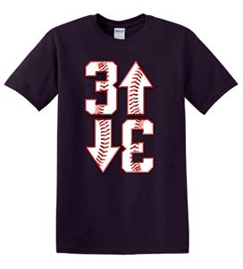 Epic Adult/Youth 3 Up 3 Down Cotton Graphic T-Shirts. Free shipping.  Some exclusions apply.