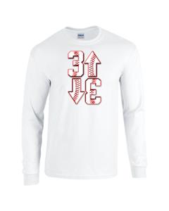 Epic 3 Up 3 Down Long Sleeve Cotton Graphic T-Shirts. Free shipping.  Some exclusions apply.