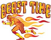 Epic Ladies Beast Time V-Neck Graphic T-Shirts