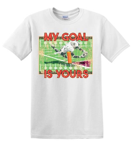 Epic Adult/Youth My Goal Is Yours Cotton Graphic T-Shirts. Free shipping.  Some exclusions apply.