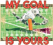 Epic Ladies My Goal Is Yours V-Neck Graphic T-Shirts