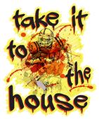 Epic Ladies Take to the House V-Neck Graphic T-Shirts