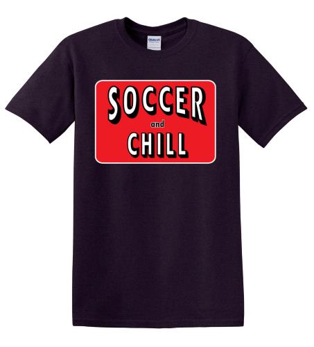 Epic Adult/Youth Soccer and Chill Cotton Graphic T-Shirts. Free shipping.  Some exclusions apply.