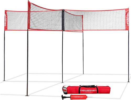 PowerNet 4-Way Volleyball Net with Guide Lines (1183)