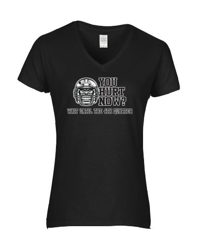 Epic Ladies Hurt Now V-Neck Graphic T-Shirts. Free shipping.  Some exclusions apply.